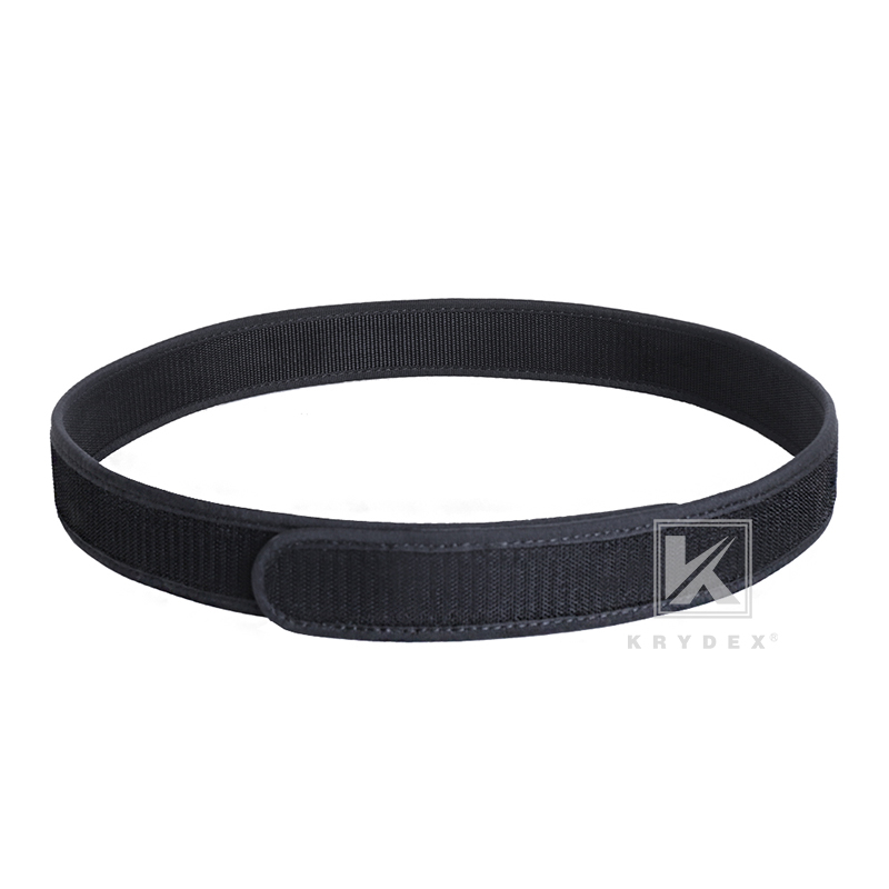 KRYDEX 1.5inch Duty Inner Belt Tactical EDC Waist Belt Nylon Black w