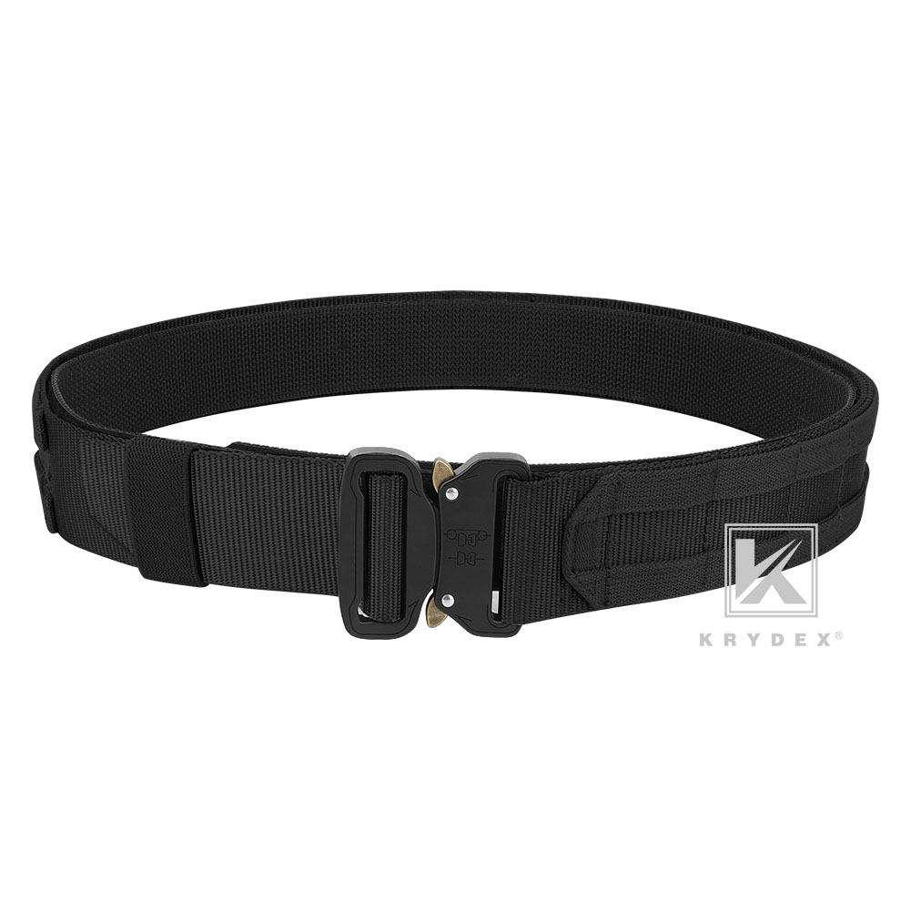 Krydex Tactical Belt 1 75 In Heavy Rigger Duty Belt Quick Release Molle Black Ebay