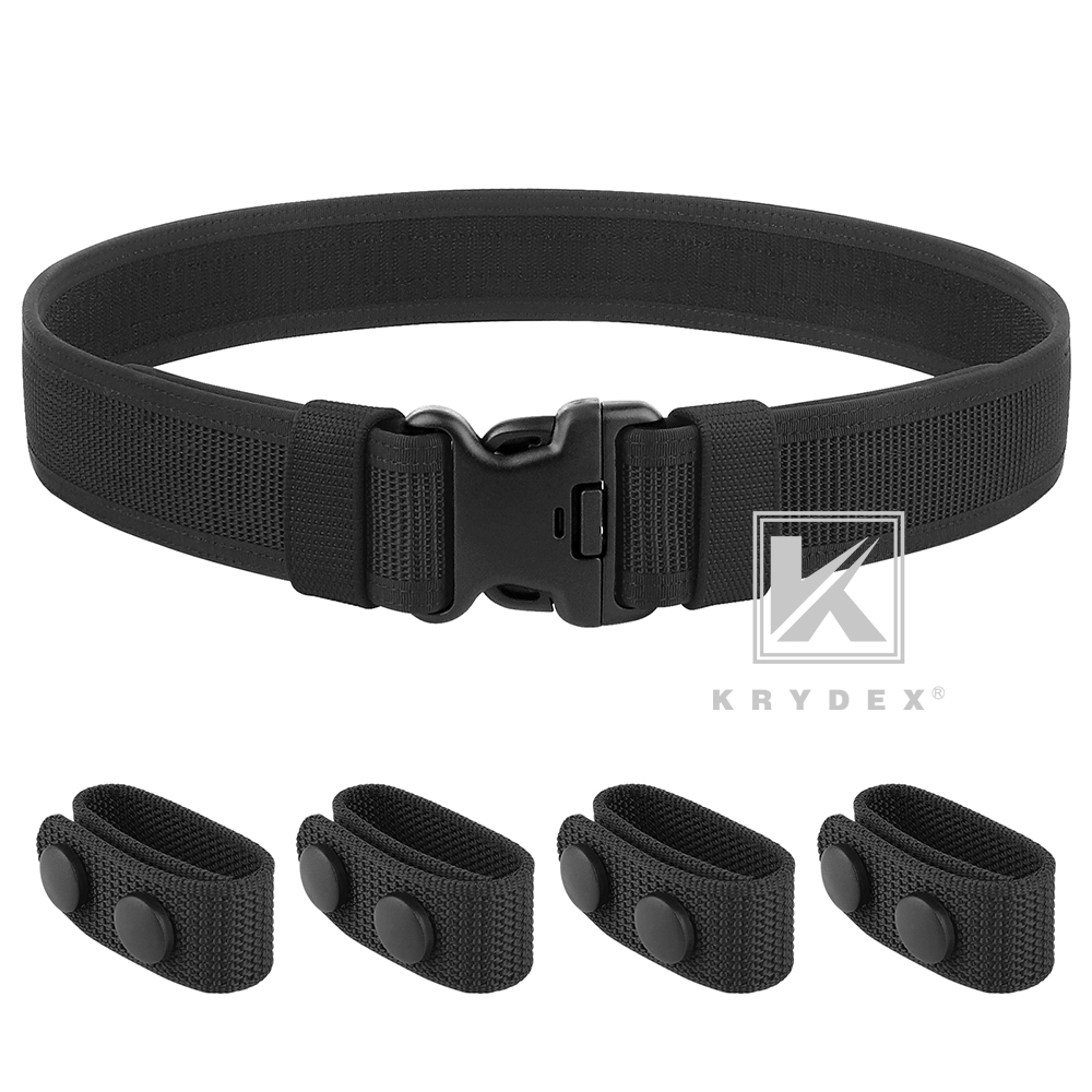 KRYDEX Tactical Police Security Guard Duty Belt Law Enforcement 2inch Outer Belt