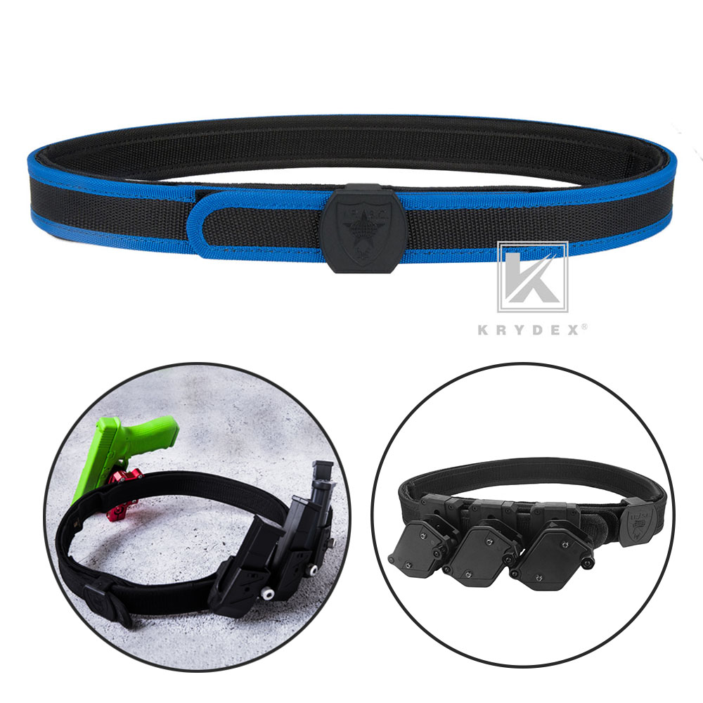 Krydex 1.5inch Competition Belt High Speed IPSC USPSA Shooting Belt Special Blue