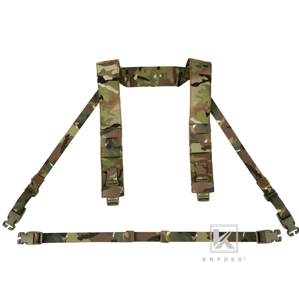 KRYDEX Fat Strap H Harness Shoulder & Back Strap 1 in Buckle KRYDEX Fat Strap H Harness Shoulder & Back Strap 1 in Buckle