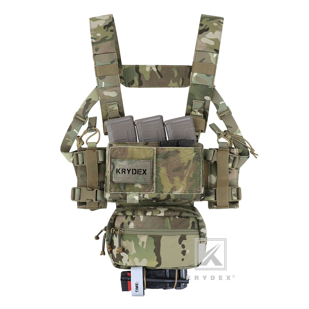 KRYDEX MK3 MK4 Micro Fight Chest Rig Chassis Tactical Mag Pouch Carrier