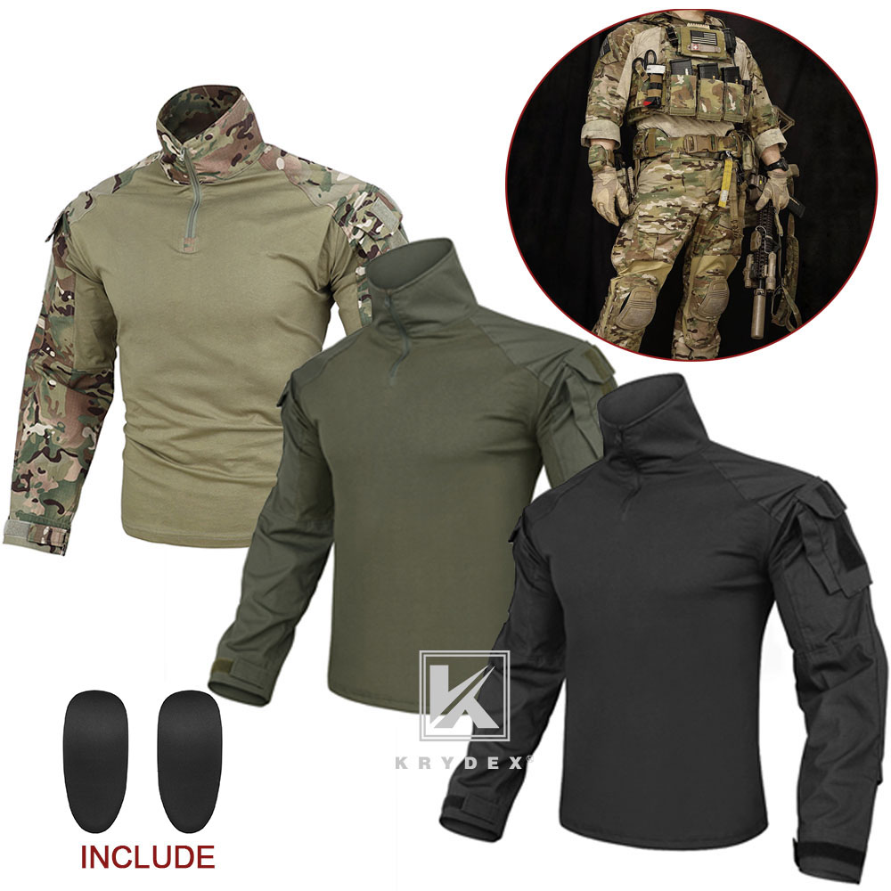 KRYDEX Gen3 Combat Shirt Tactical Men's Top Uniform Clothing