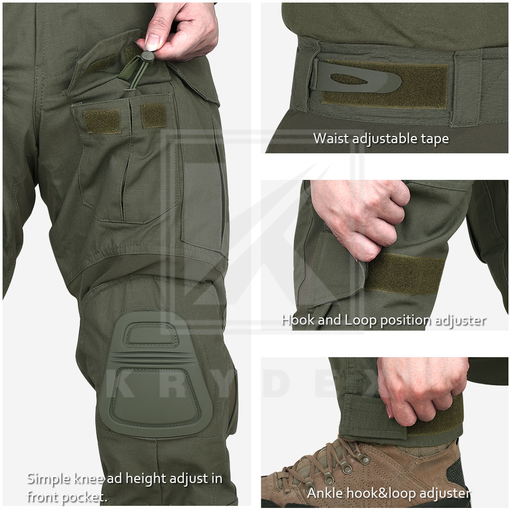 KRYDEX Gen3 Combat Uniform Tactical BDU Shirt & Pants w