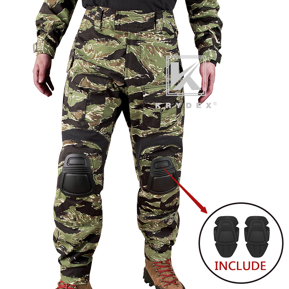 CRYE G3 COMBAT PANT 28S RG ニーパッド付き KRYDEX Gen3 Combat Trousers & Knee Pads Tactical Pants Tiger