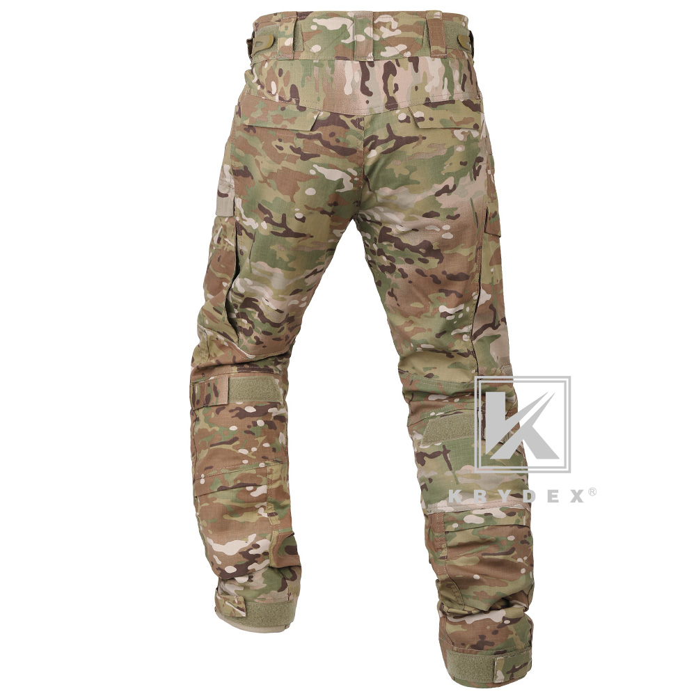 KRYDEX Gen4 Combat Trouser Men Tactical Pants Knee Pads Army Paintball Clothing