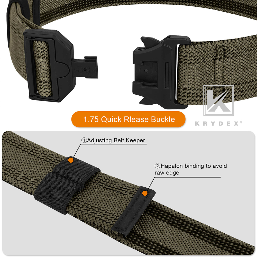 KRYDEX Tactical Thigh Strap Elastic Leg Strap 1.5