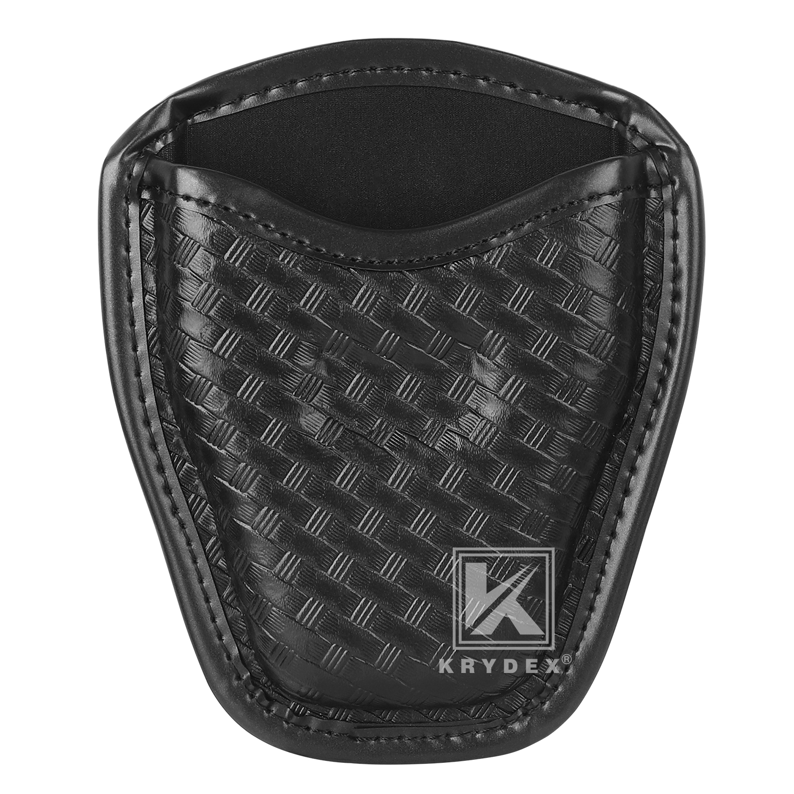 KRYDEX Open Top Handcuff Pouch for Duty Belt – Fits 2-2.25