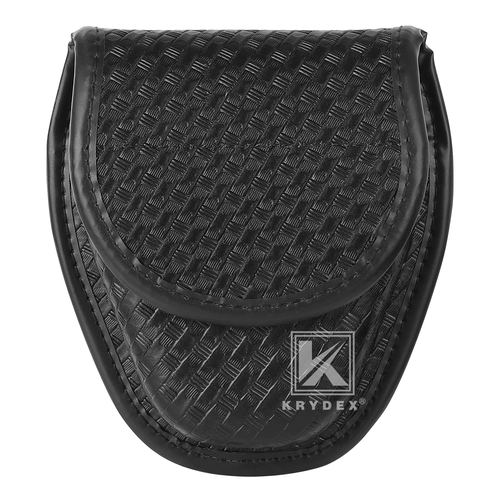 KRYDEX Double Snap Handcuff Case Police Holster Handcuff Pouch for Duty Belt