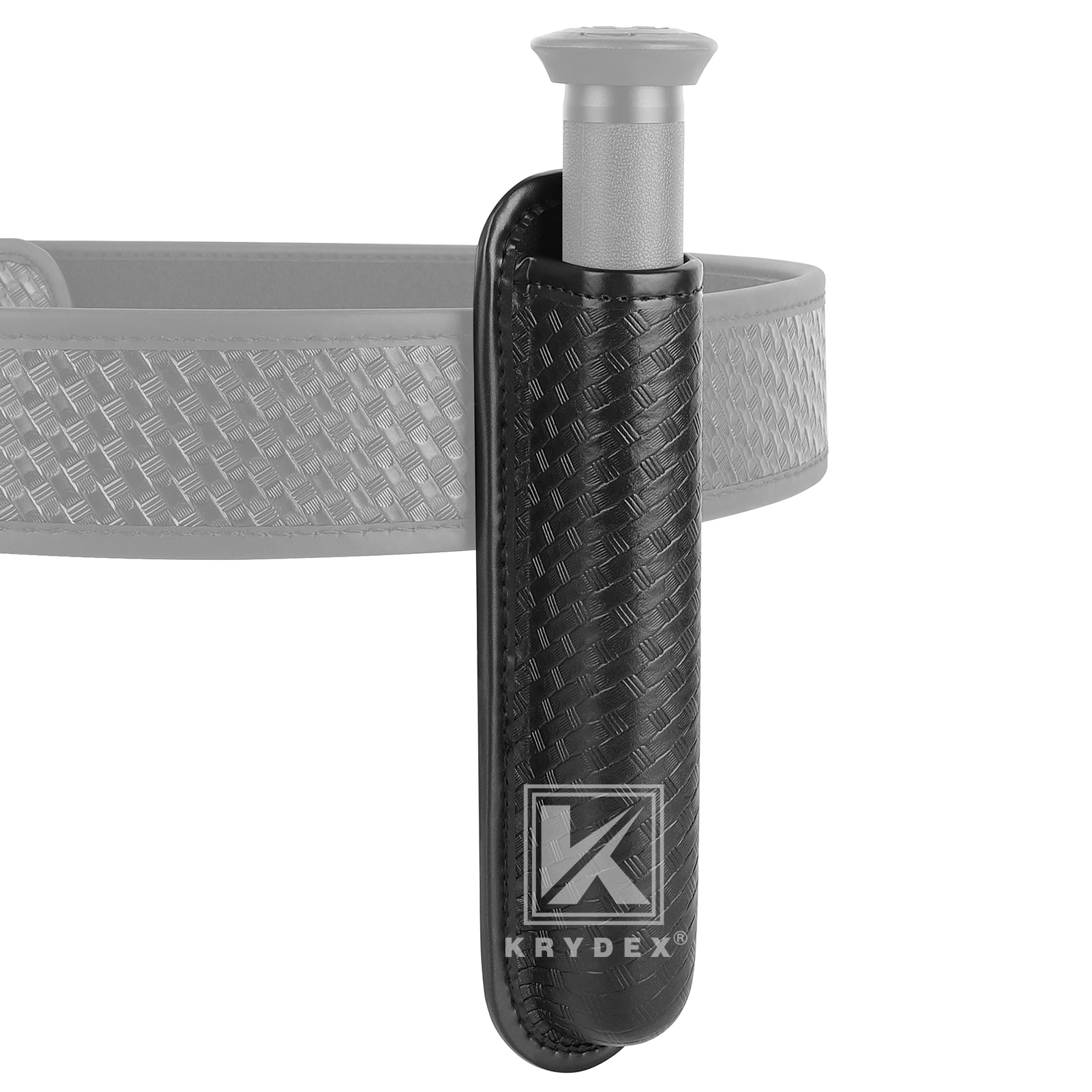 KRYDEX Tactical Molded Baton Holder Fit Duty Belt For Police Security Officer LE