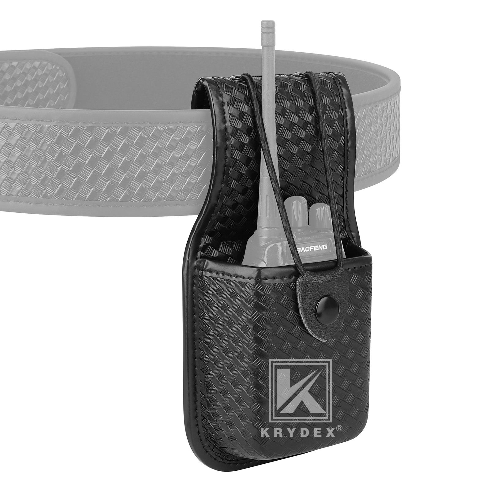 KRYDEX Universal Basketweave Radio Pouch Walkie Talkies Holster for MT500/1000