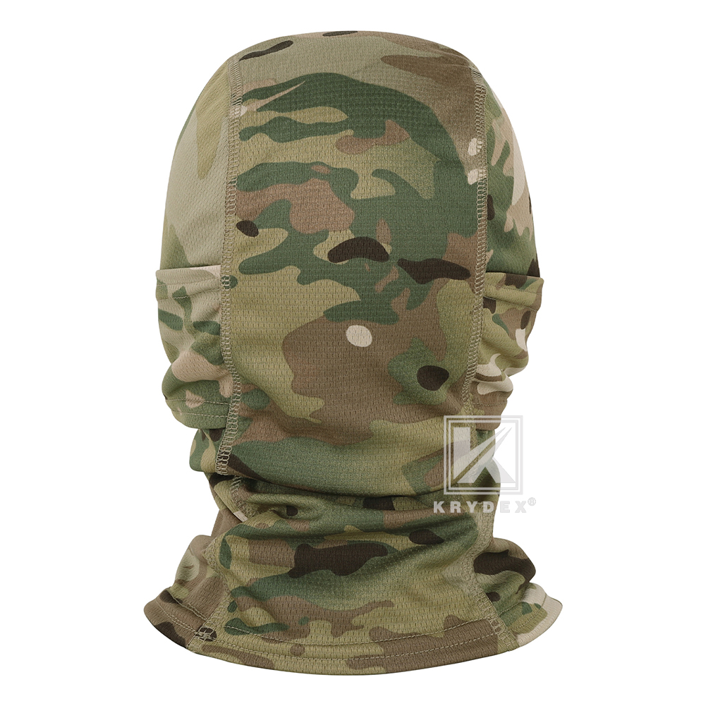 KRYDEX Tactical Face Mask Balaclava Camouflage Full Head Neck Wrap Quick Dry