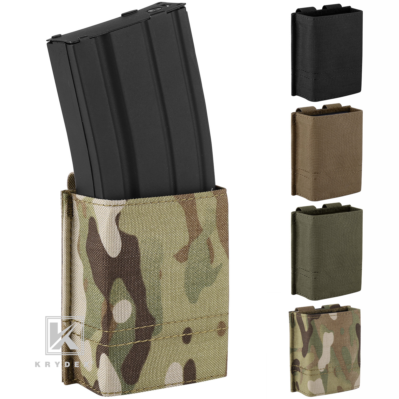 KRYDEX Tactical .223/5.56 Magazine Pouch Mag Holder Duty Belt