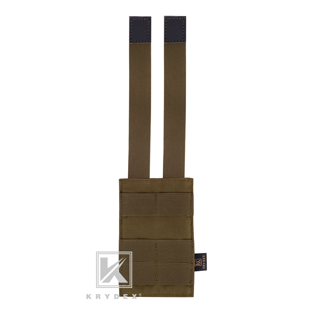 KRYDEX Single 5.56 Open Top Mag Pouch Tactical Magazine Pouch Hold Carrier MOLLE