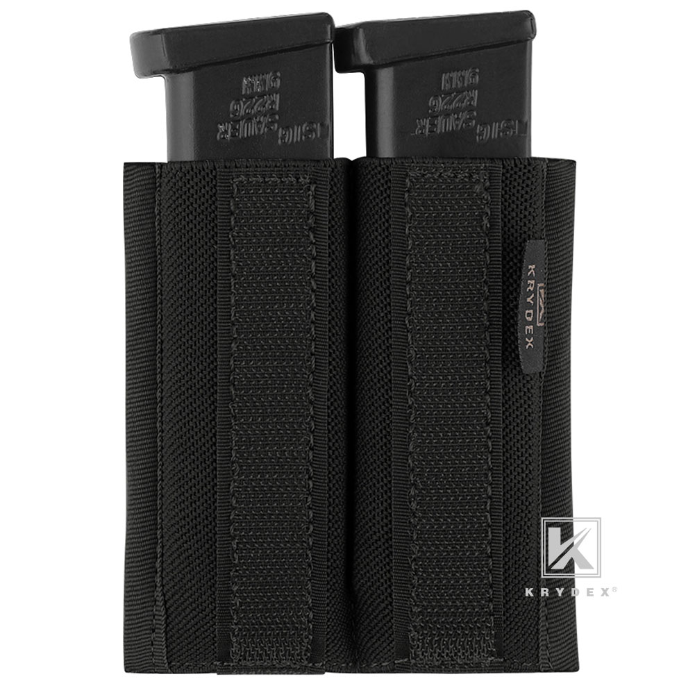 KRYDEX 9MM Double Mag Insert Pouch Compatible with