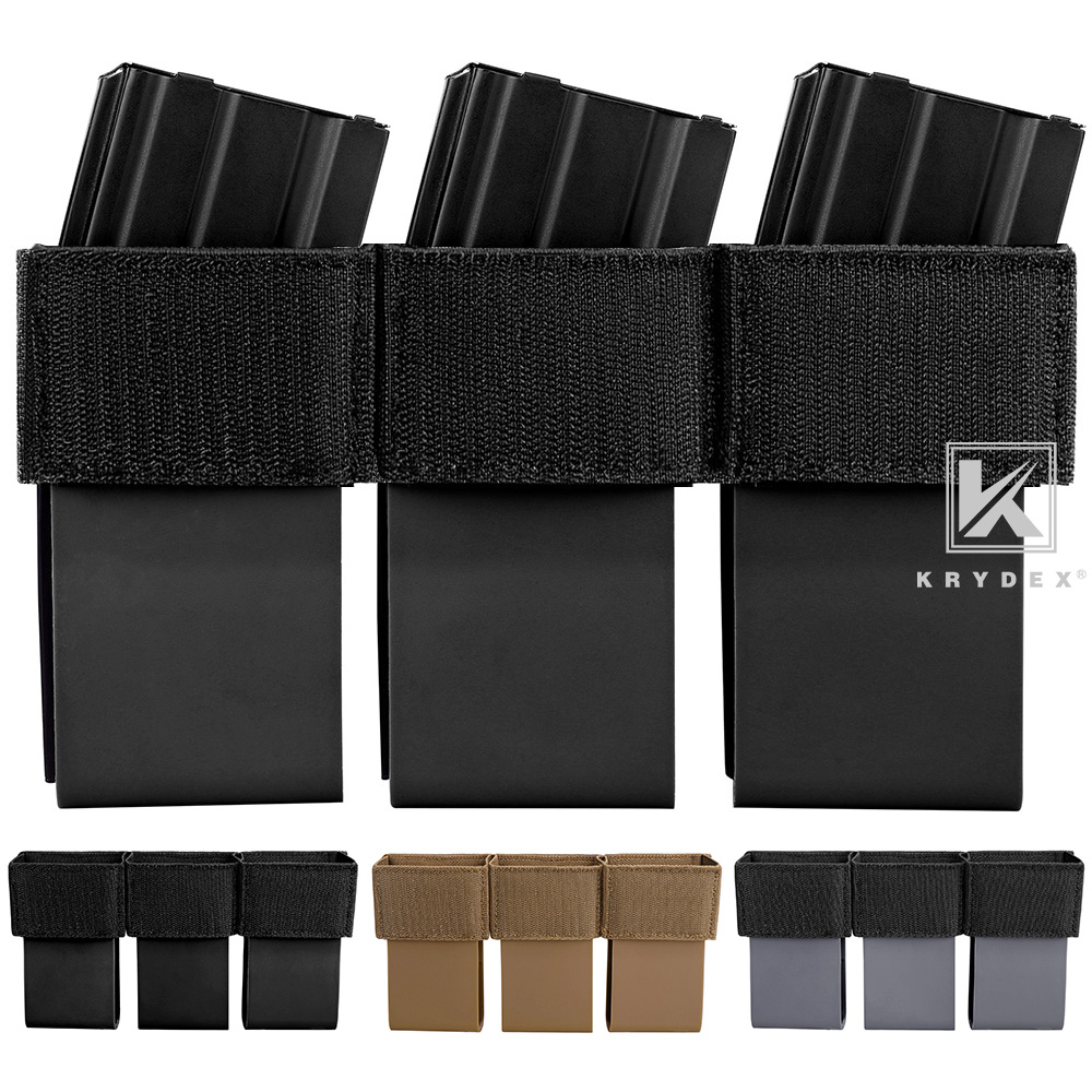 KRYDEX Tactical 5.56 Triple Mag Kydex Insert Pouch for D3CR Chest