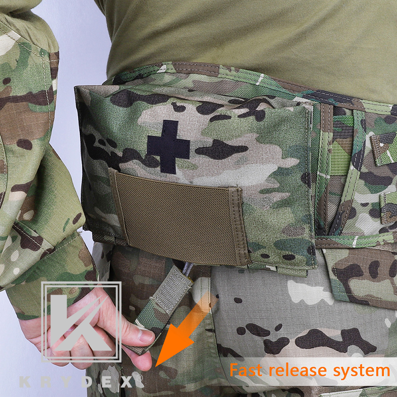 Krydex LBT-9022B-T First Aid Kit Pouch MOLLE Medical Tool Bag storage Multicam 