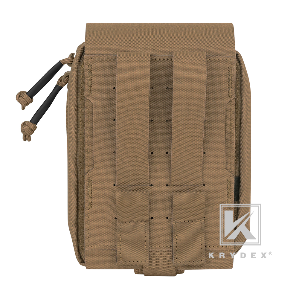 KRYDEX Rip Away IFAK Pouch MED EMT First Aid Trauma Kit Pack Fit BELT / MOLLE Coyote Brown