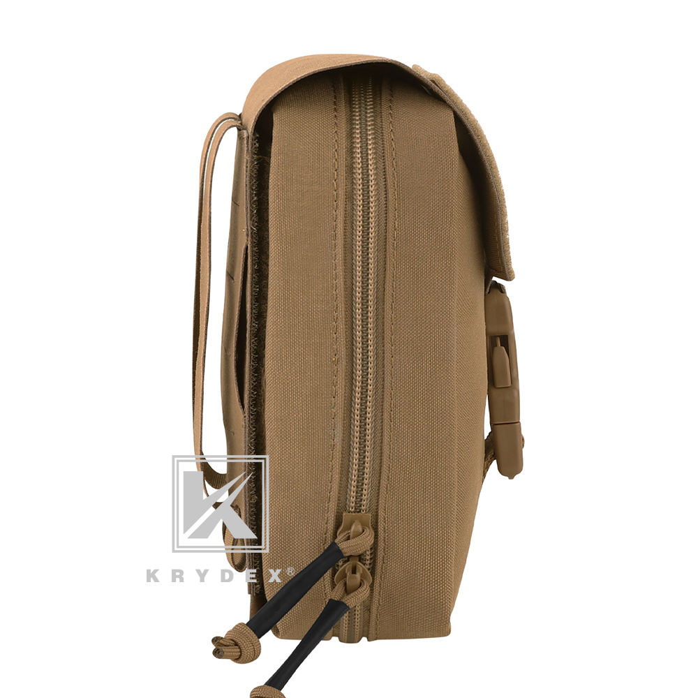 KRYDEX Rip Away IFAK Pouch MED EMT First Aid Trauma Kit Pack Fit BELT / MOLLE Coyote Brown