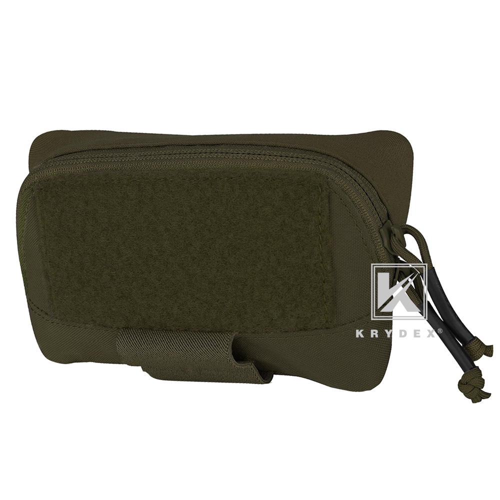 KRYDEX Tactical Admin Pouch Utility Pouch BELT / MOLLE Organizer Ranger Green