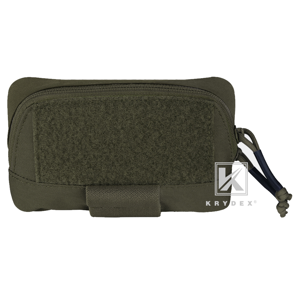 KRYDEX Tactical Admin Pouch Utility Pouch BELT / MOLLE Organizer Ranger Green