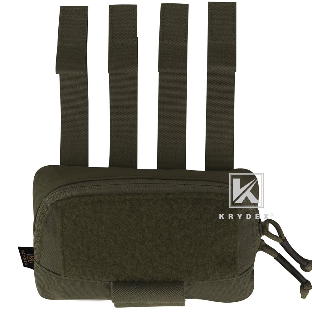 KRYDEX Tactical Admin Pouch Utility Pouch BELT / MOLLE Organizer Ranger Green
