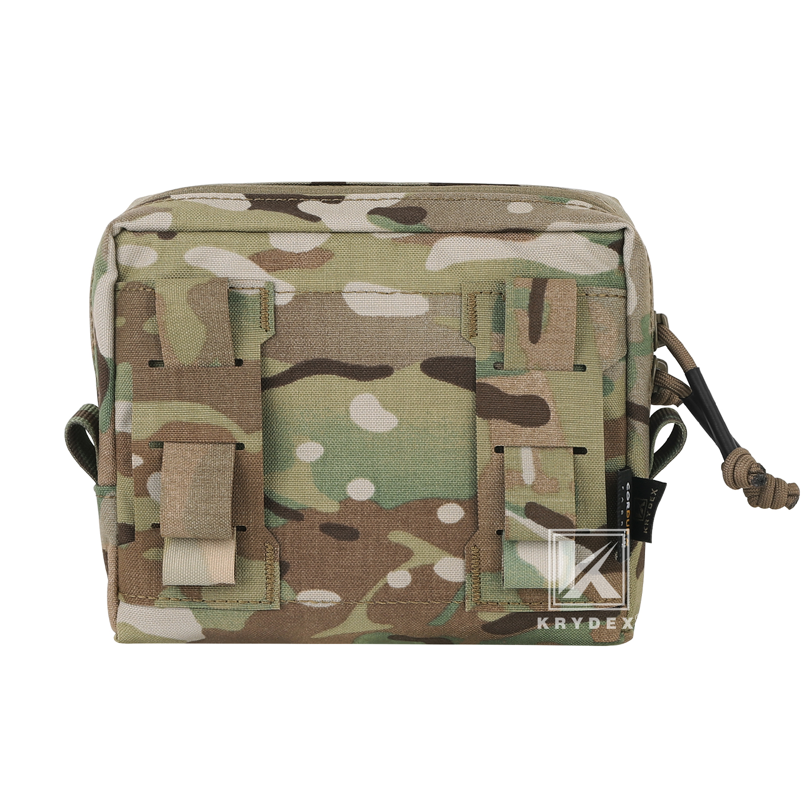 KRYDEX Tactical Vertical GP Pouch General Purpose Utility Medium Bag MOLLE/Belt