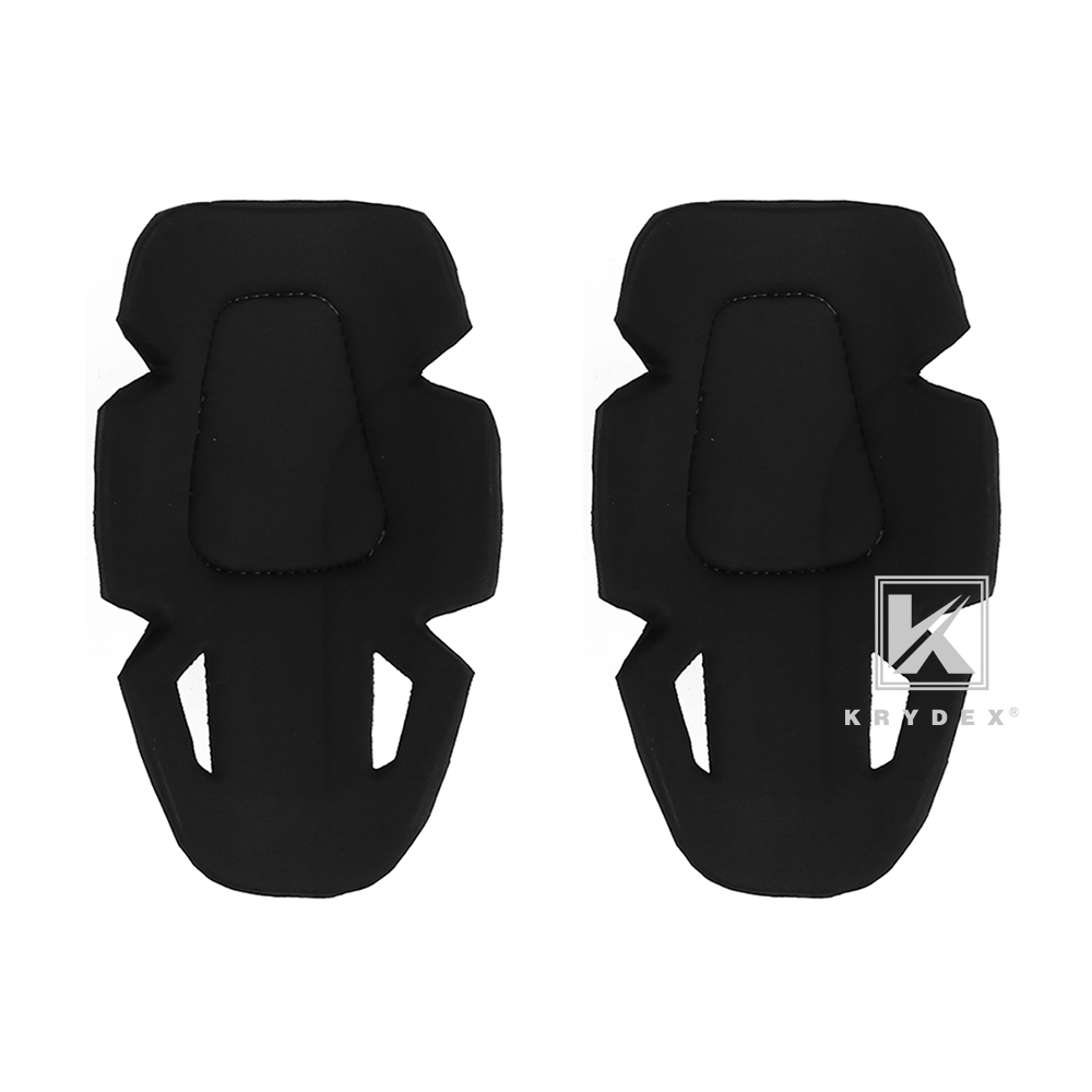 KRYDEX Tactical Knee Pad G4 Impact Combat Pants Joint Protection Kneecap Airsoft Black