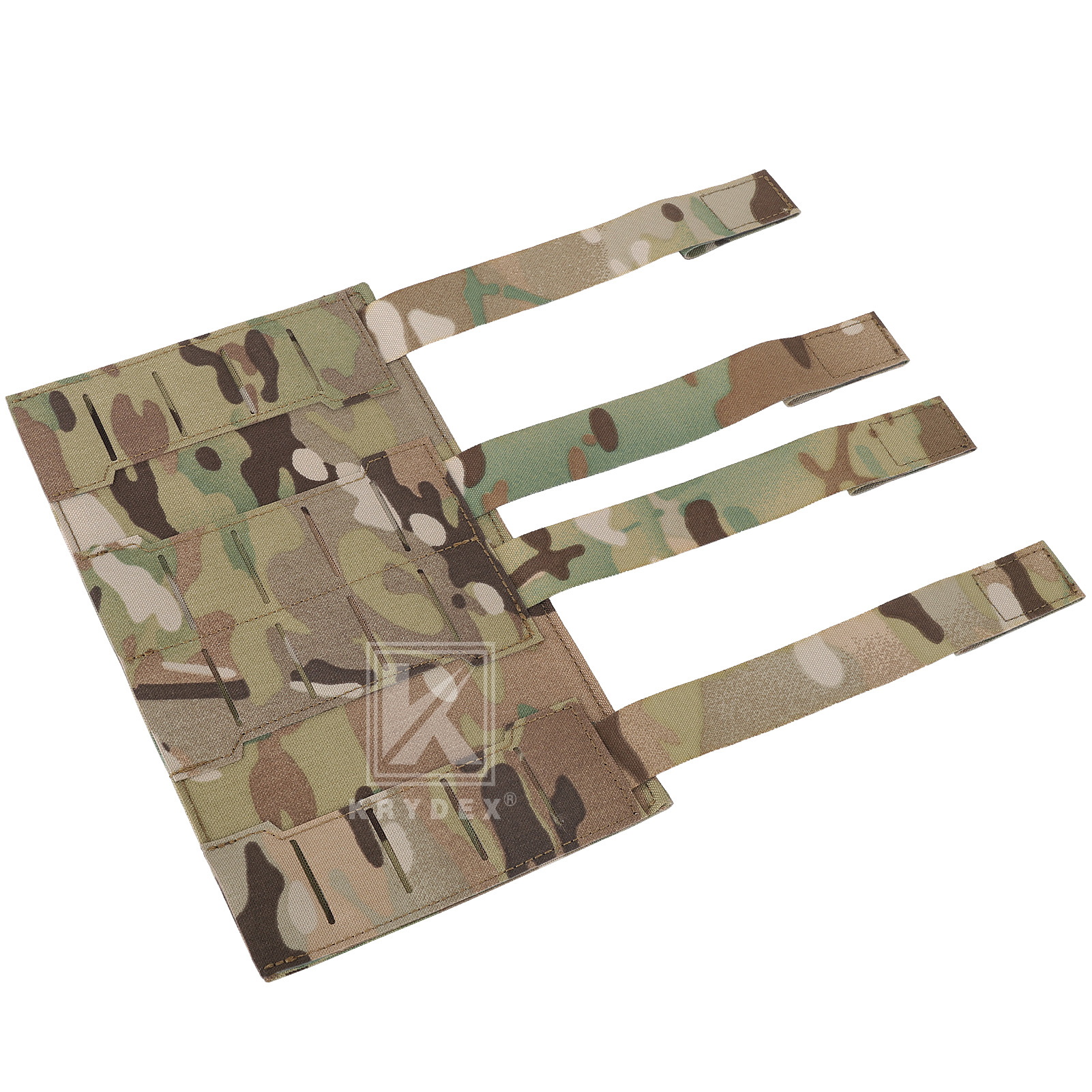 KRYDEX Tactical MOLLE Hook & Loop Converter Panel for Vest, Pouches & Patches