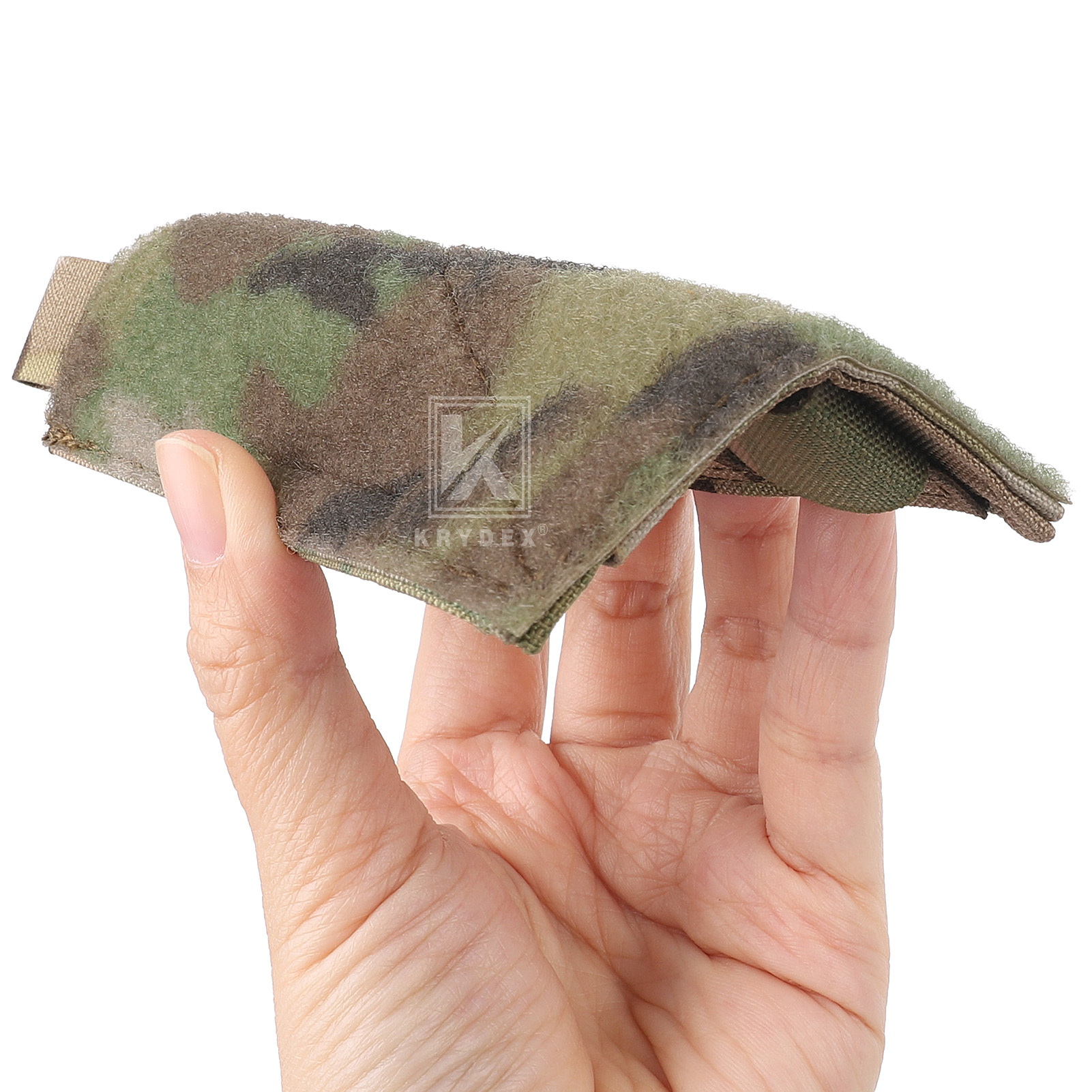 Krydex Tactical MOLLE Hook & Loop Adapter Panel 3x5.7 for Vest Pouches Patches