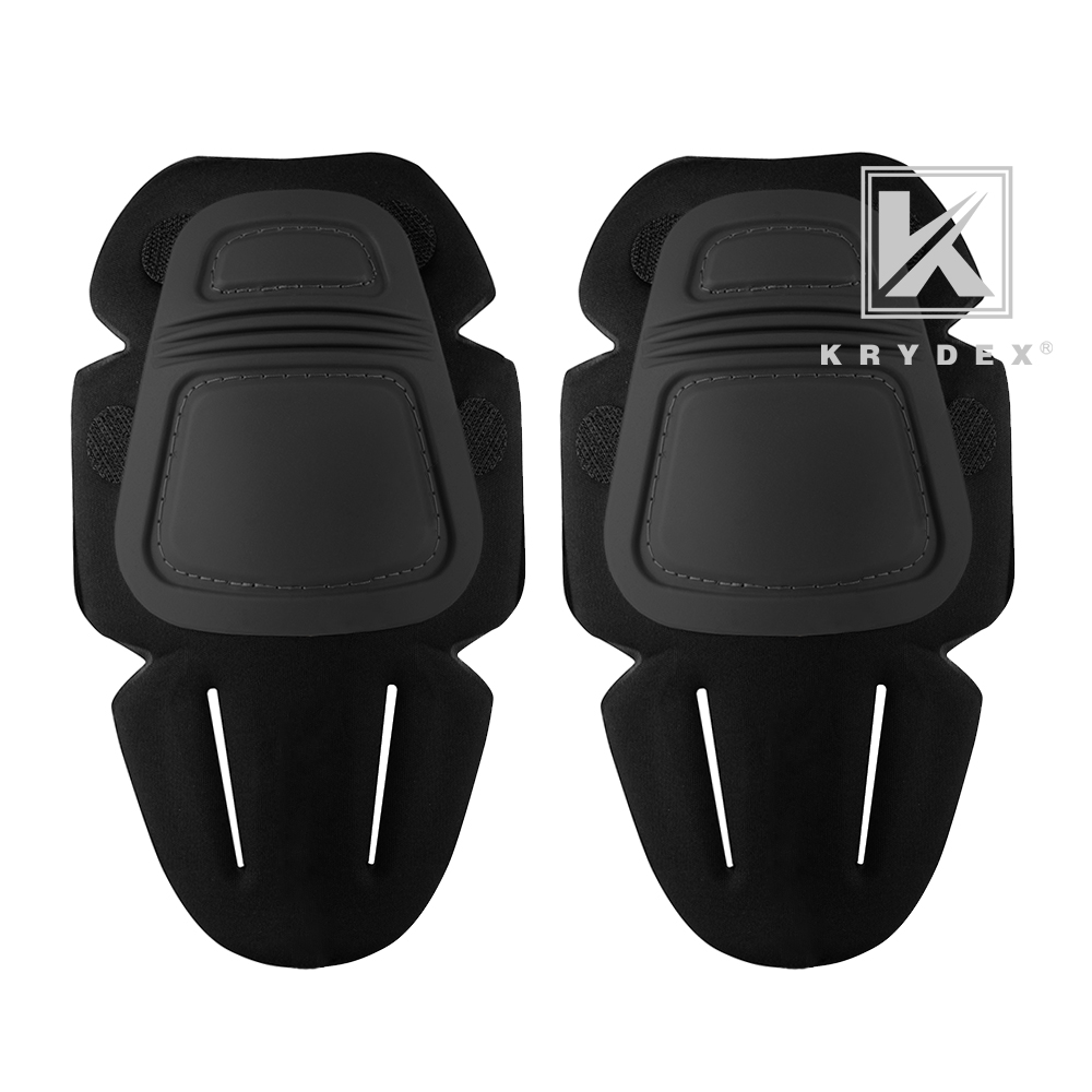 KRYDEX Tactical Knee Pad G3 Impact Combat Pants Joint Protection Kneecap Airsoft Black