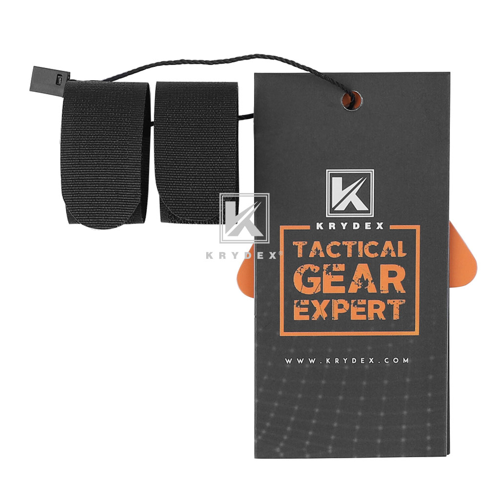 Krydex Hook & Loop Cable Management Strap Kit for Antennas Cable Webbing Black