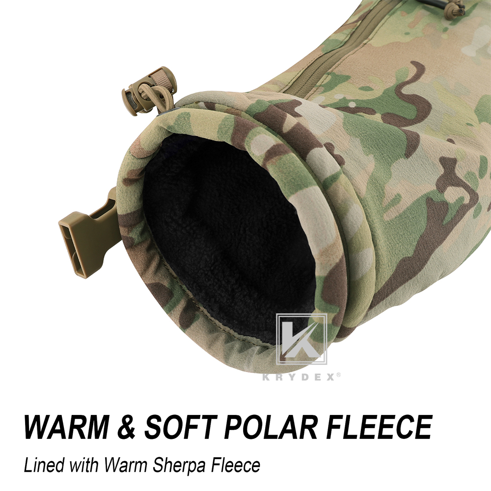 KRYDEX Tactical Soft Shell Hand Warmer Portable Vest Drop Hanger Winter Outdoor