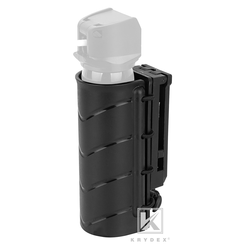 KRYDEX Pepper Spray Holder 360 Rotatable OC/Mace Pepper Holster Carrier BeltClip