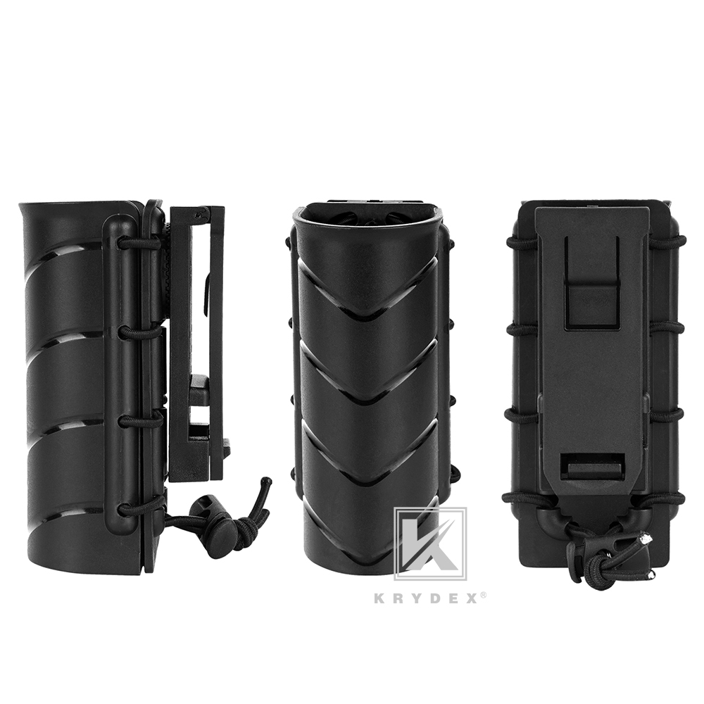 KRYDEX Pepper Spray Holder 360 Rotatable OC/Mace Pepper Holster Carrier BeltClip