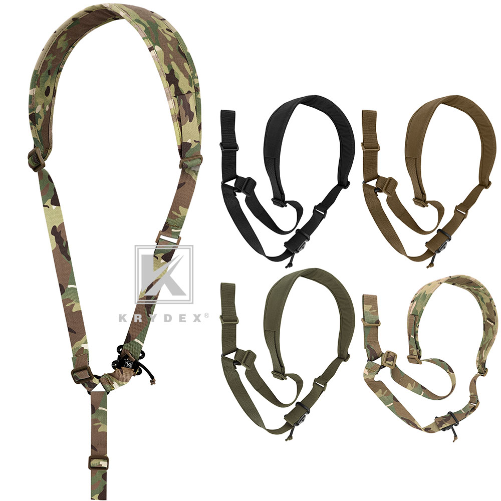KRYDEX Tactical Sling Rifle Strap Modular Slingster Single Point Sling Adjust