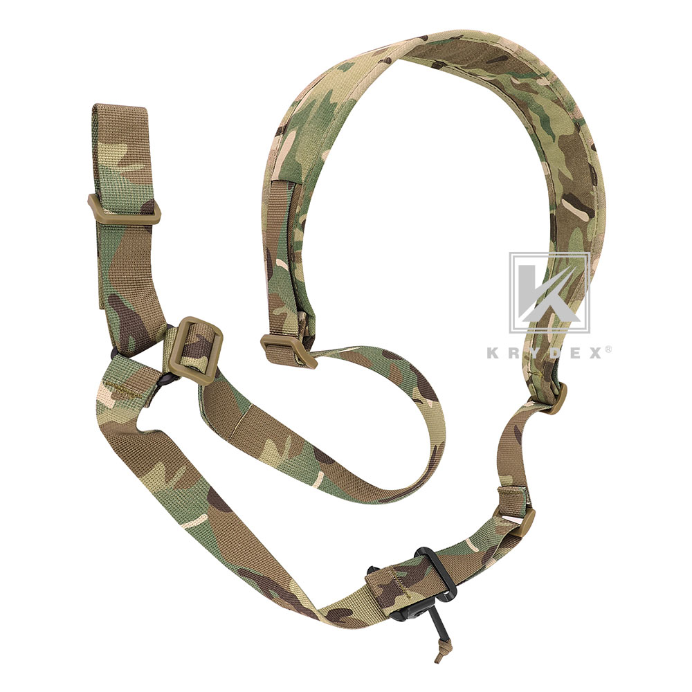KRYDEX Tactical Sling Rifle Strap Modular Slingster Single Point Sling Adjust