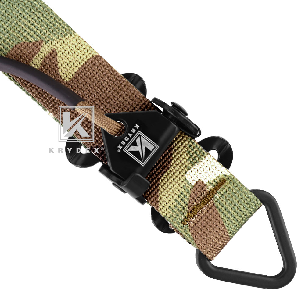 KRYDEX Tactical Sling Rifle Strap Modular Slingster Single Point Sling Adjust