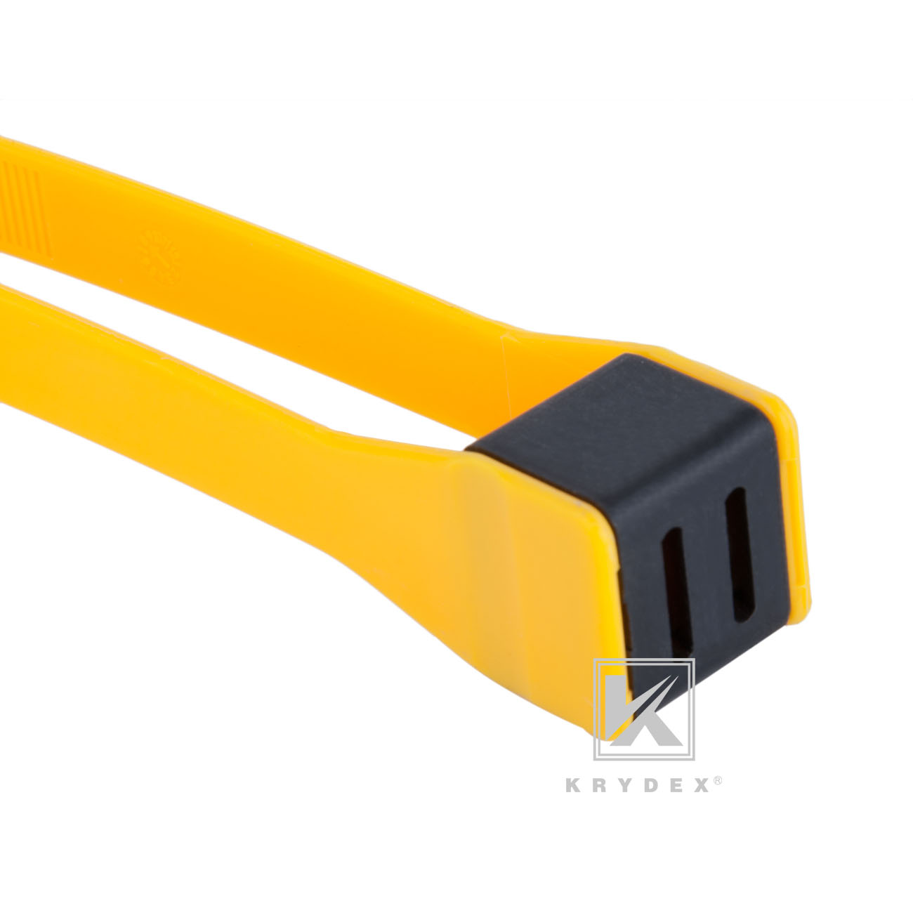 KRYDEX 3 PCS Tactical Tri-fold Disposable Restraints Plastic Handcuffs Black