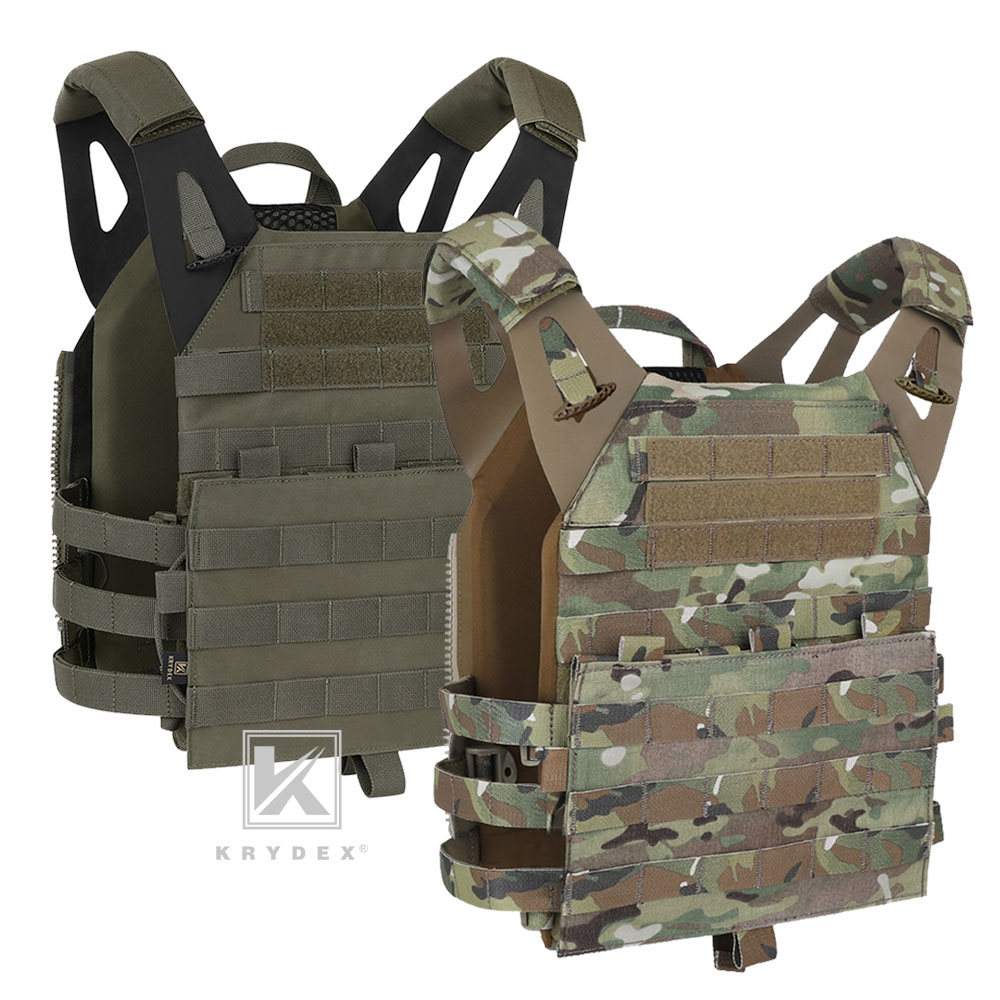 KRYDEX JPC 2.0 Jump Plate Carrier w/ MOLLE Panel Tactical Lightweight Armor Vest
