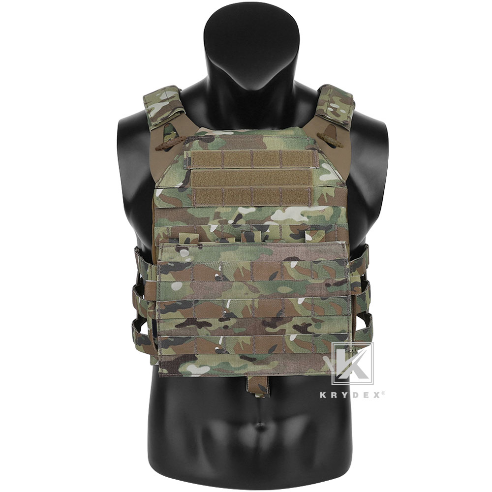 KRYDEX JPC 2.0 Jump Plate Carrier w/ MOLLE Panel Tactical Lightweight Armor Vest