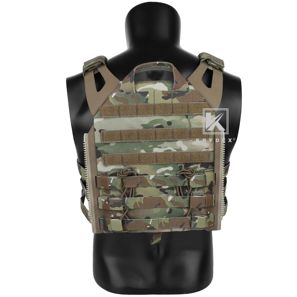 KRYDEX JPC 2.0 Jump Plate Carrier w/ MOLLE Panel Tactical Lightweight Armor Vest