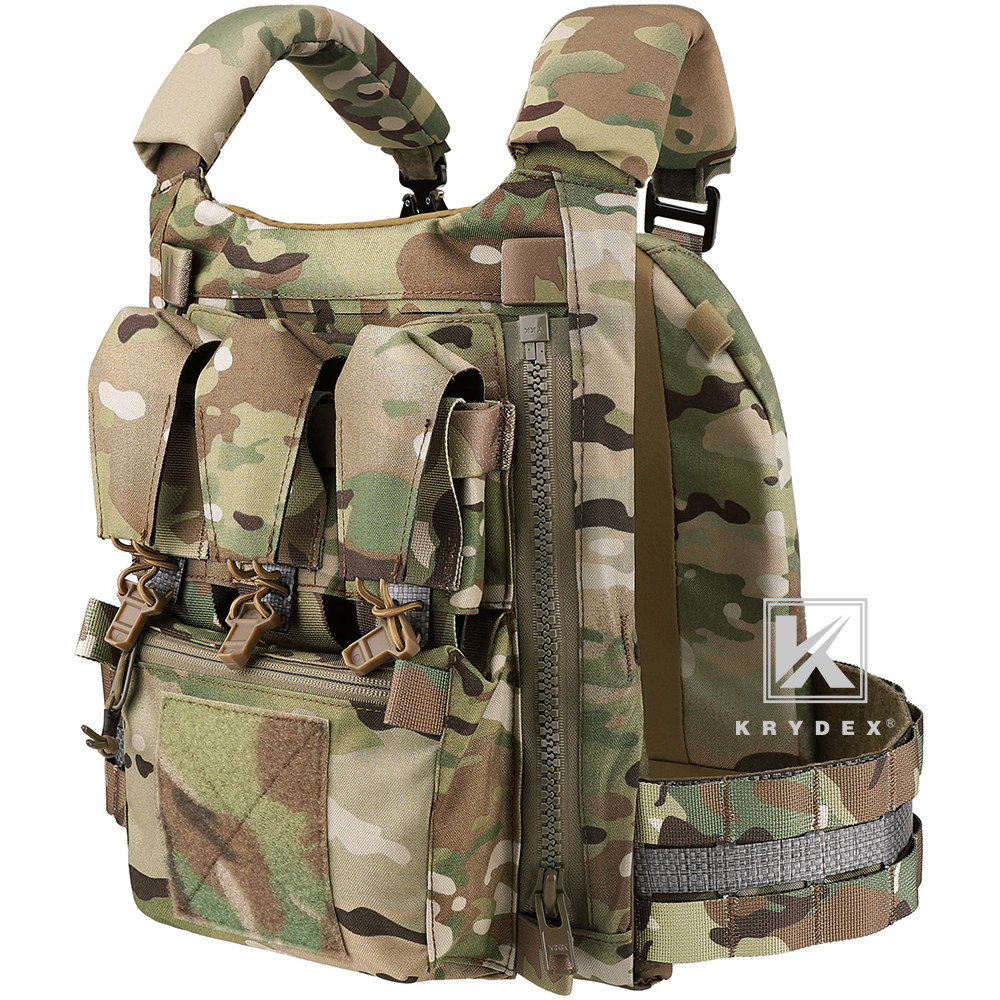 KRYDEX FCPC V5 Plate Carrier Tegris Assault Cummerbund Zip On Back Panel Banger