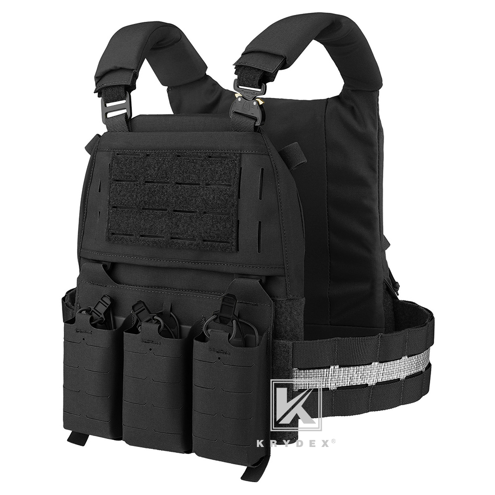 KRYDEX FCPC V5 Plate Carrier Tactical Vest Zip On Back Panel