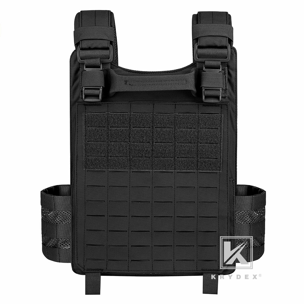 KRYDEX Tactical Plate Carrier Vest Laser Cut MOLLE Quick Release