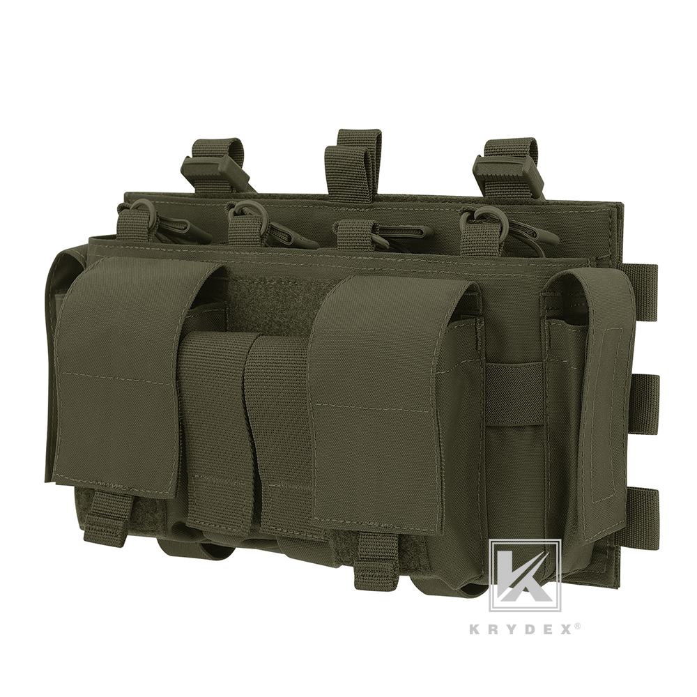 KRYDEX Tactical MF IV Placard Magazine Pouch Front Panel for Plate