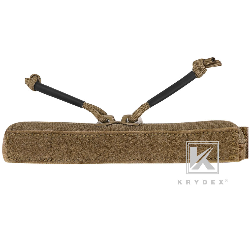 KRYDEX Full Zipper Insert Cover for FCPC V5 JPC2.0 Tactical Vest Admin Pocket Coyote Brown