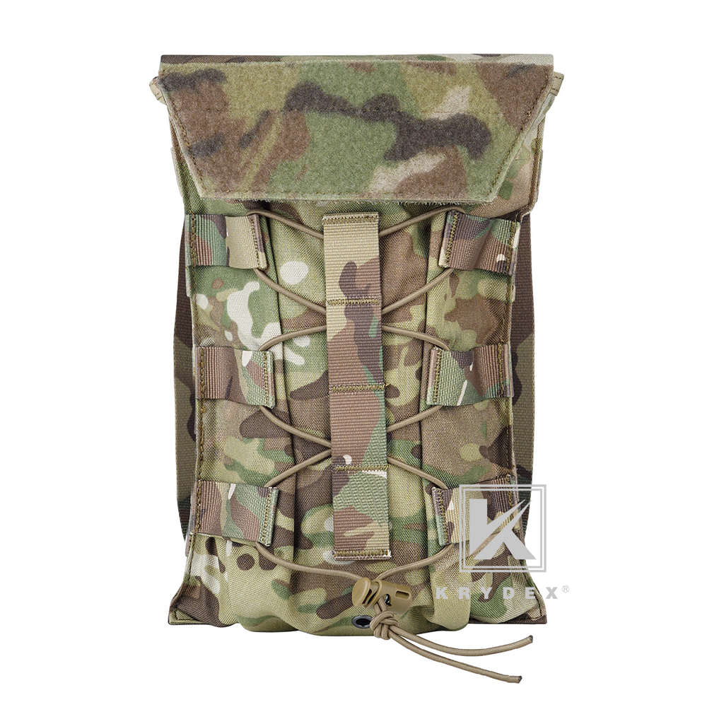 KRYDEX Tactical Hydration Carrier MOLLE Pack with Modular 50 oz Water Bladder
