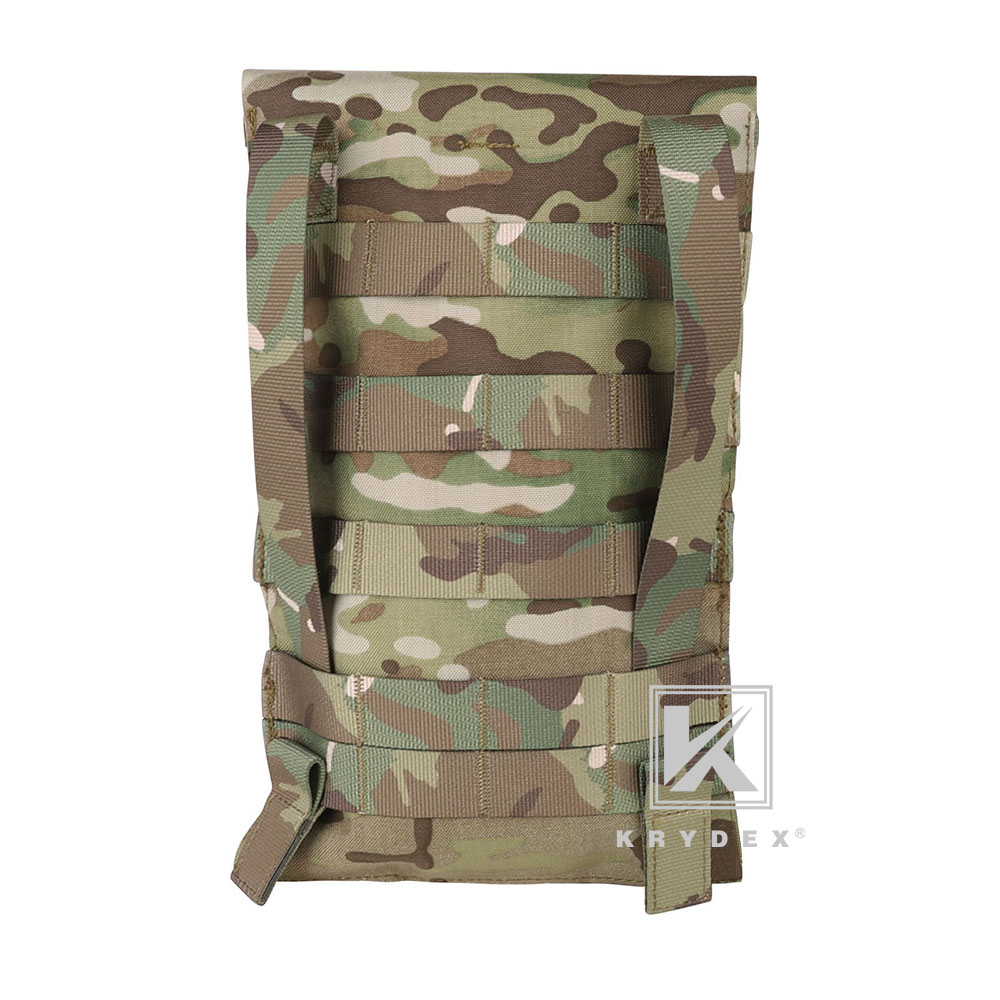 KRYDEX Tactical Hydration Carrier MOLLE Pack with Modular 50 oz Water Bladder