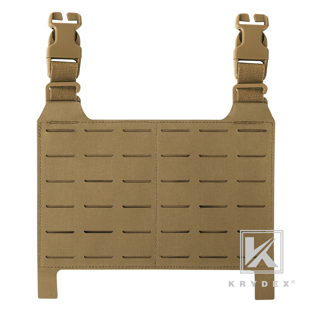 KRYDEX Tactical Laser Cut MOLLE Panel Front Flap For Vest